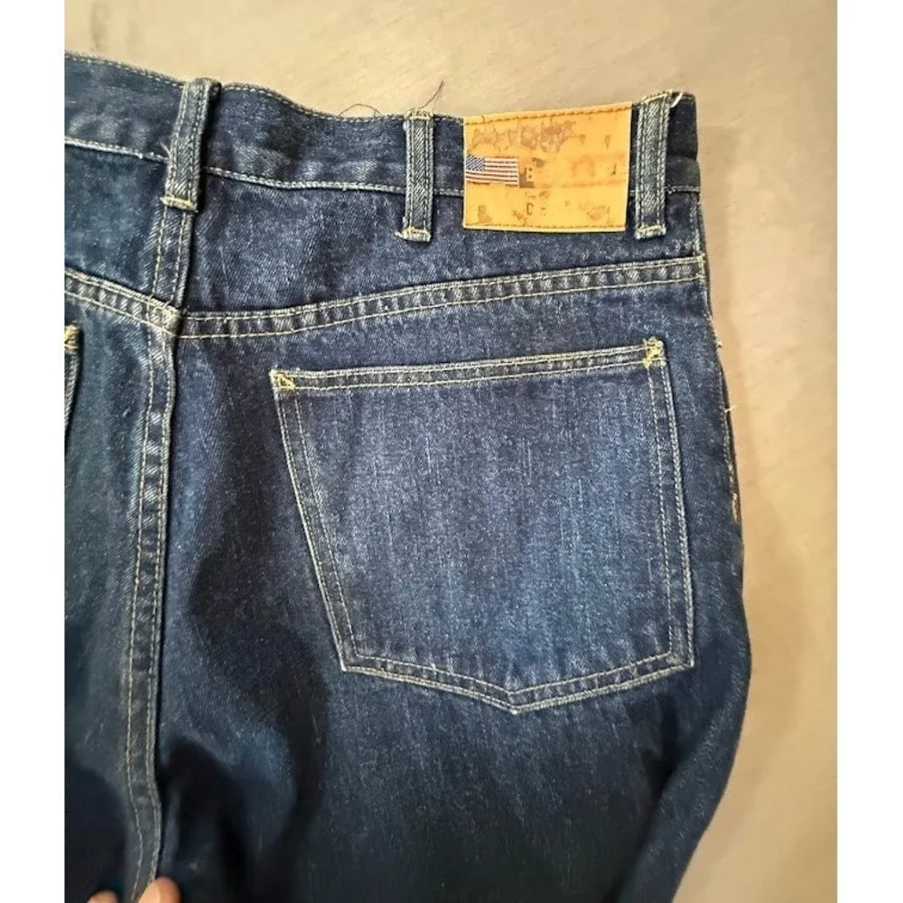 Vintage BOGARI‎ Mens Blue Denim Jeans Classic Fit Straight Mens Size 34x30 Adult